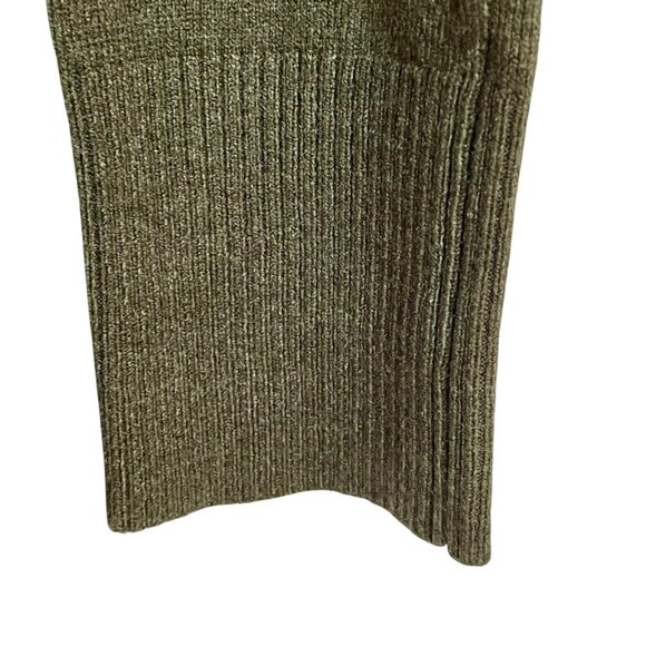 NWT Pink Clover Open Front Patch Pocket Cardigan Moss Green Neutral Size Small - Picture 9 of 12